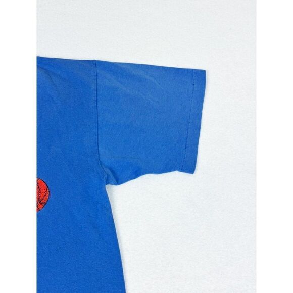 Vintage 90s USA Olympic T-Shirt Blue Small Basketball Sports Single Stich - Picture 6 of 11